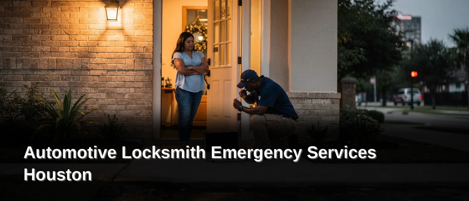 What Should You Do When Locked Out in Houston, Automotive Locksmith Emergency Services Houston