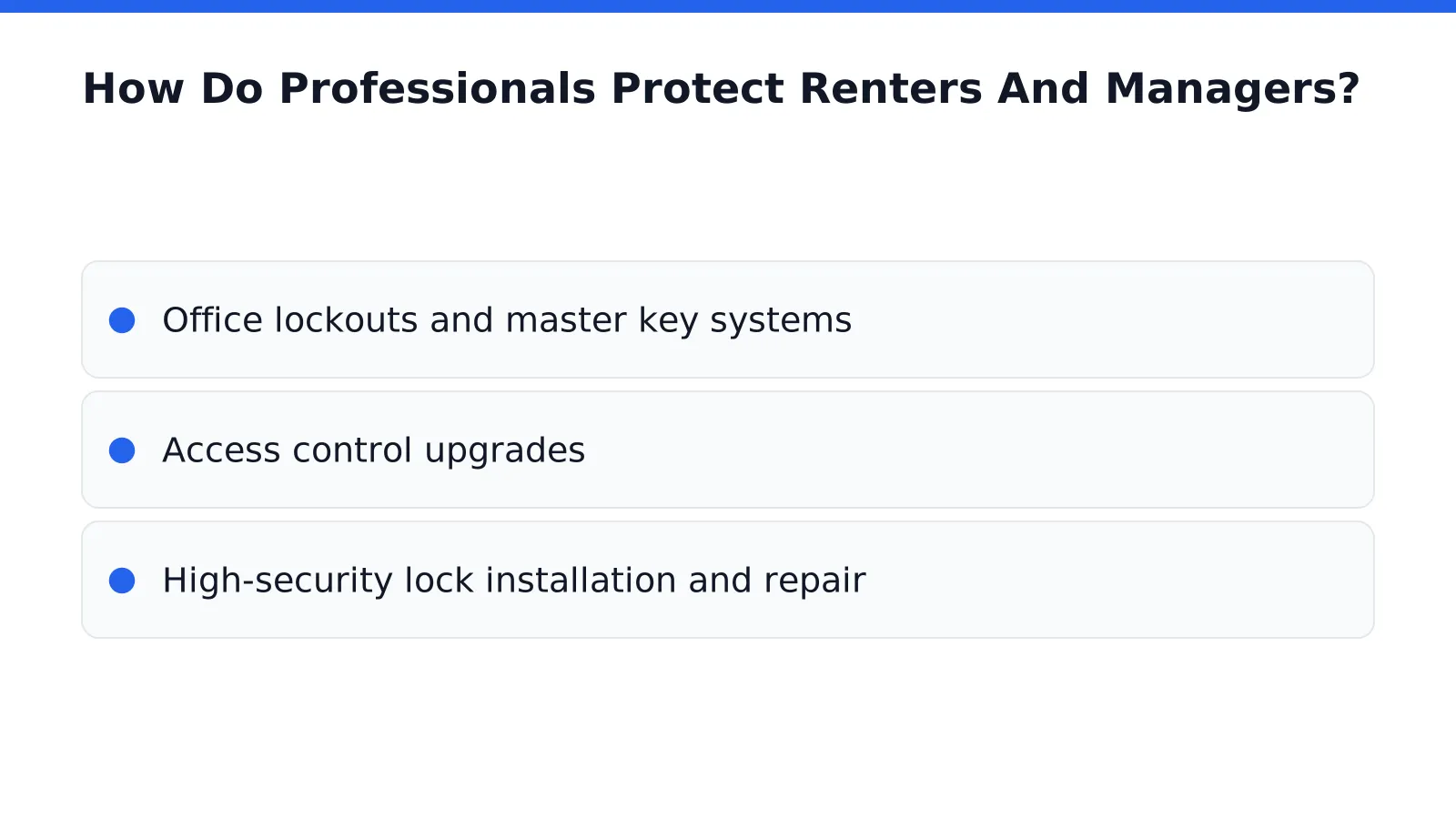 How Do Professionals Protect Renters And Managers