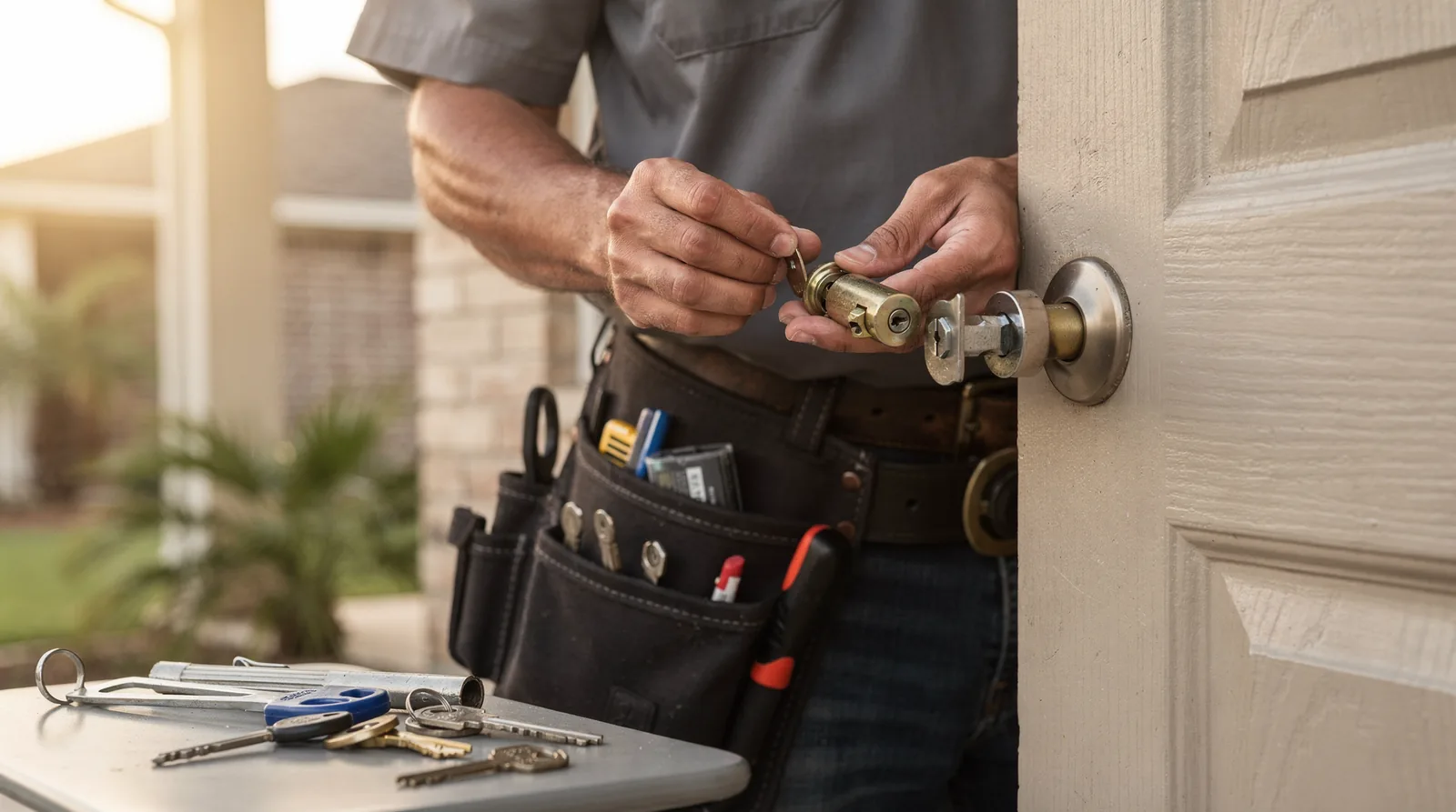 Benefits of Home Rekeying for Houston , Texas How Does Rekeying Save Houston Homeowners Money