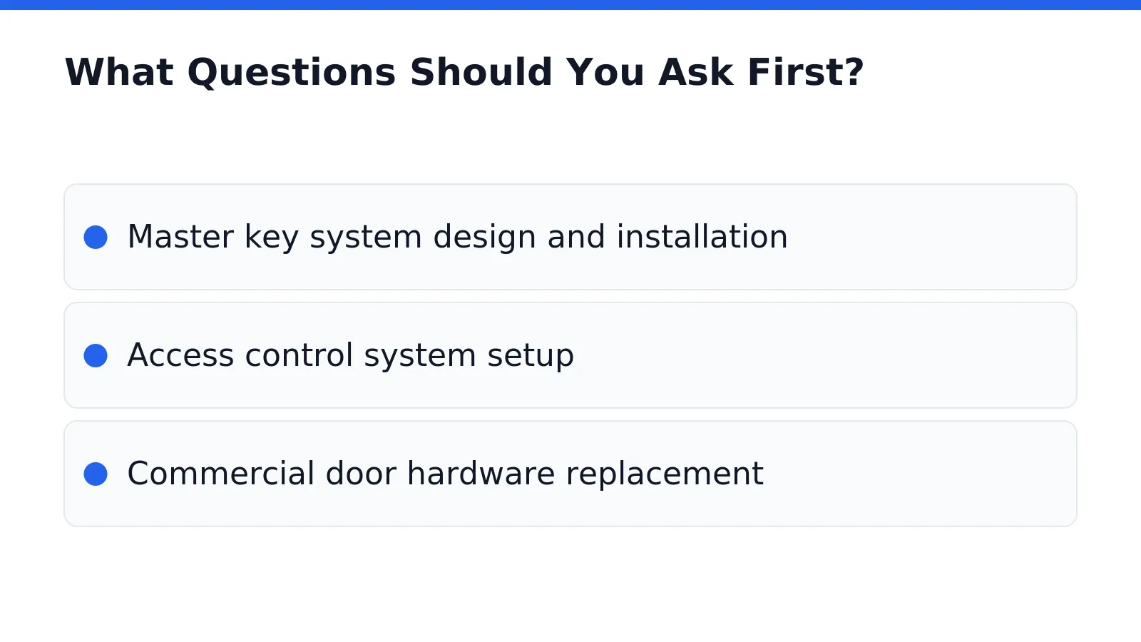How Does Secure Locksmith's Pricing Compare in Houston, Texas What Questions Should You Ask First
